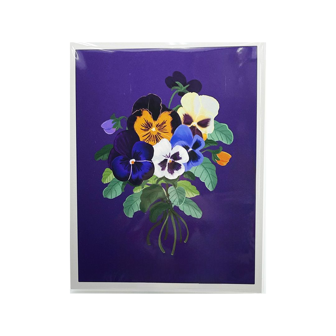 Print - Pansies