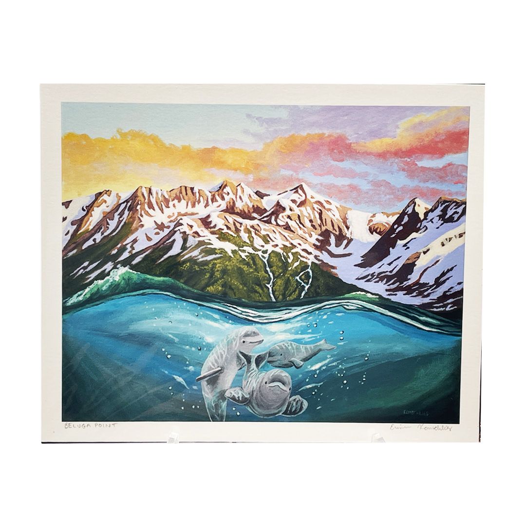 Print- Beluga Point
