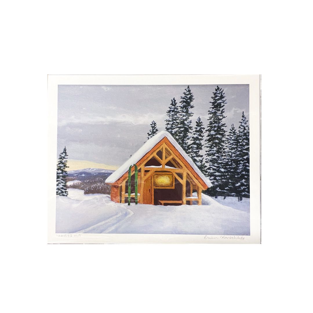 Print - Harvey's Hut 8x10