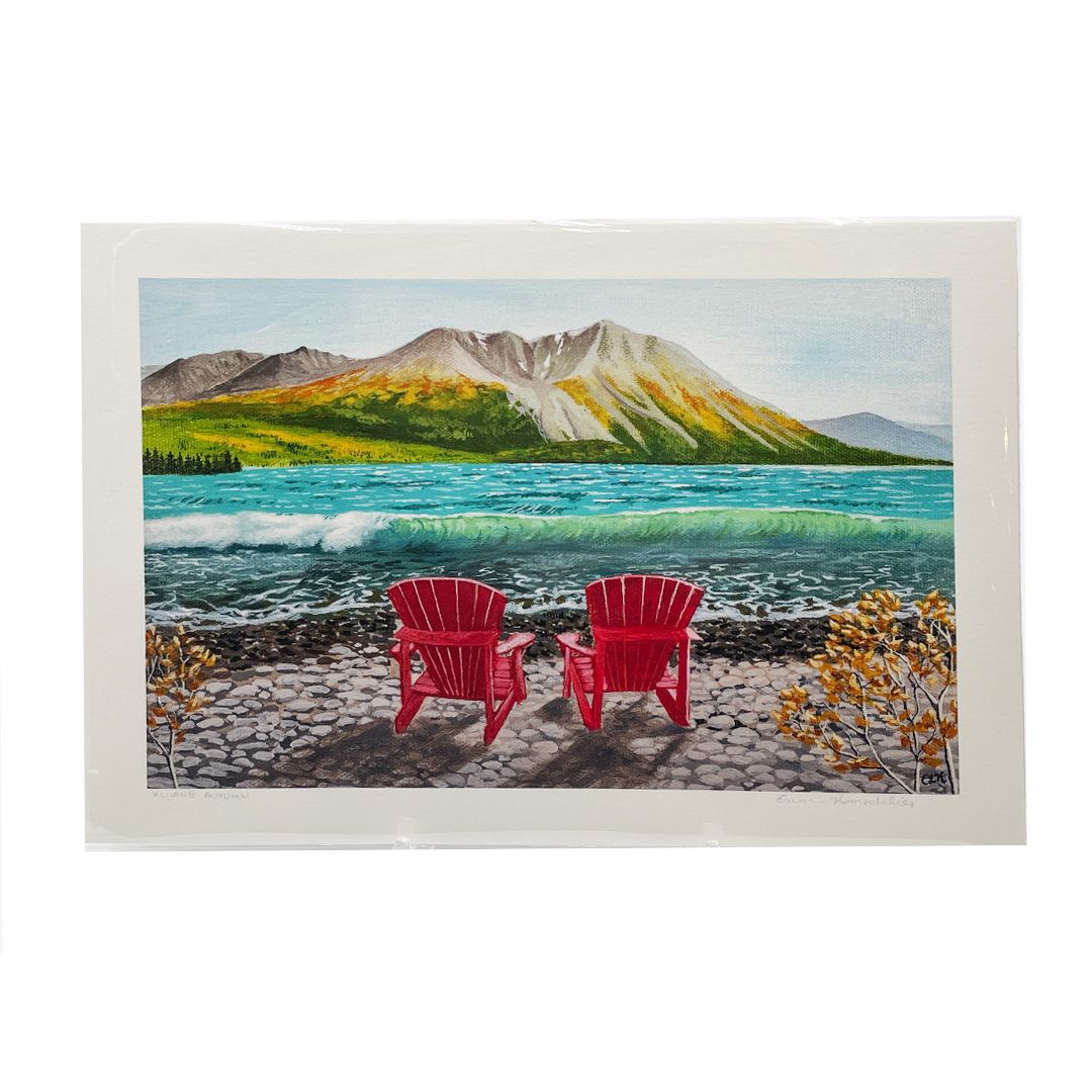 Print - Kluane Autumn 8x10