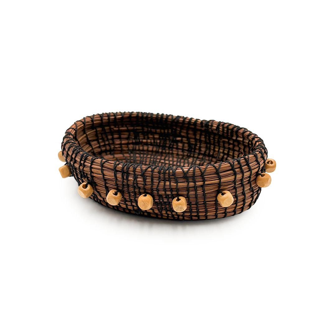 Pine Needle Basket V
