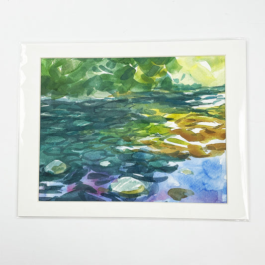 Assorted Unframed Watercolour Originals - 8.5x11