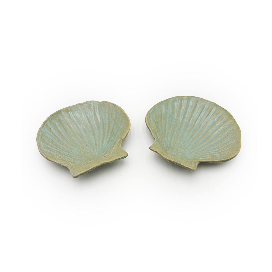 Clam Shell Plate Set - Green