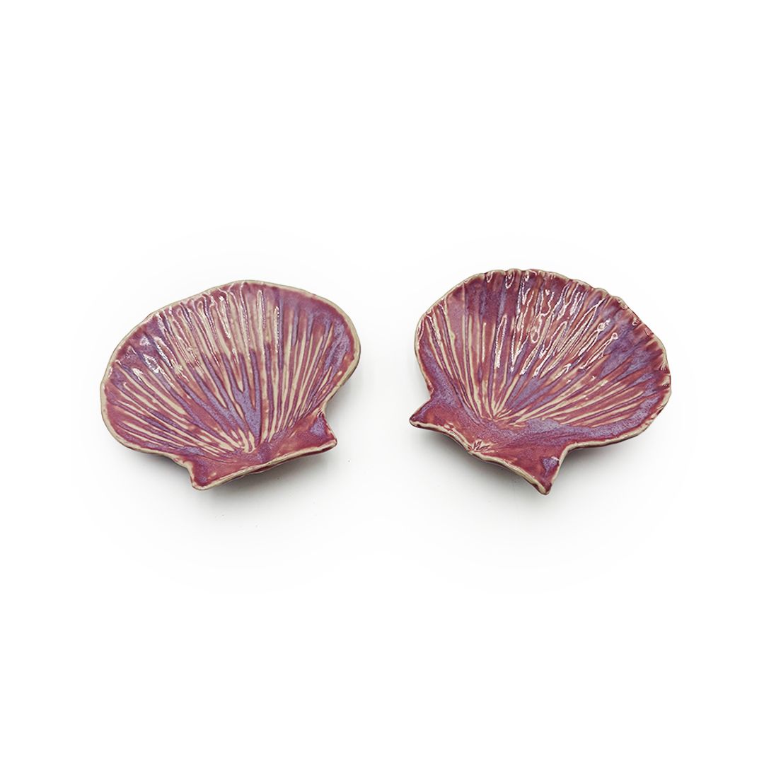 Clam Shell Plate Set - Purple