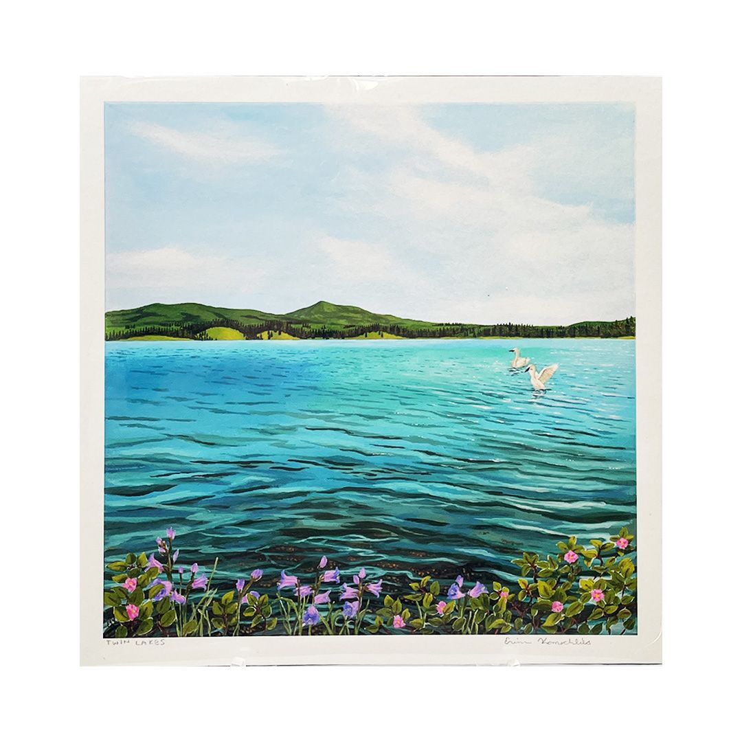 Print- Twin Lakes
