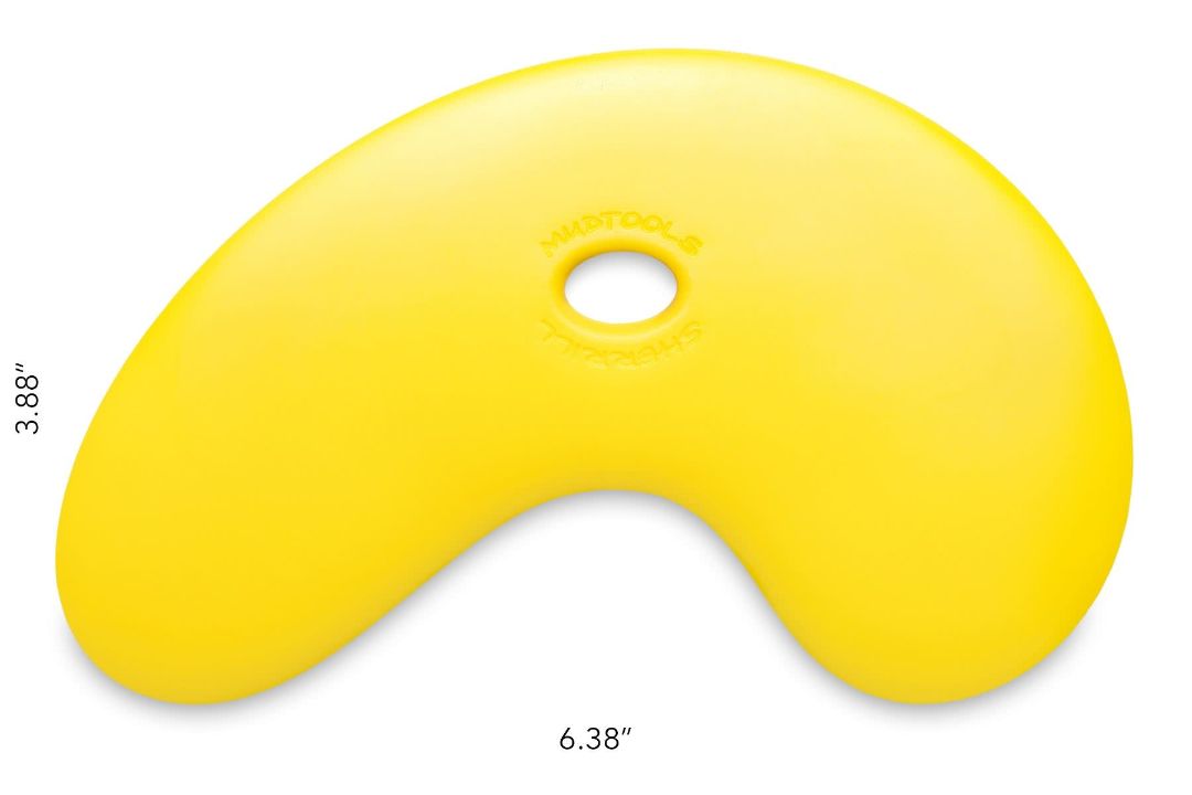 (LB) Yellow Bowl Polymer Rib - Large - Mudtools