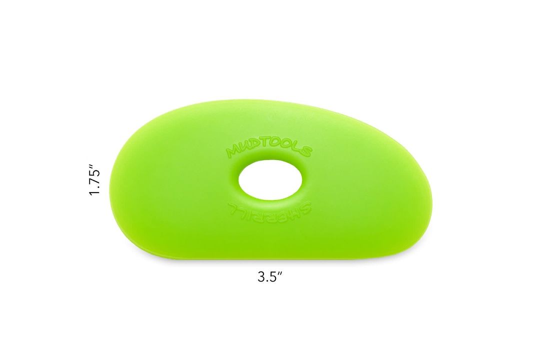 Green Polymer Rib - Shape 1 - Mudtools