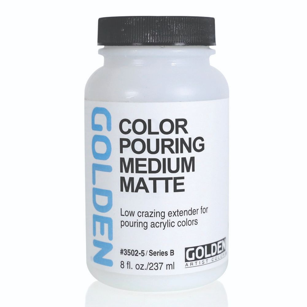 Medium - Colour Pouring Matte GOLDEN