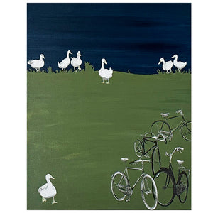 Ducks Find Bikes
