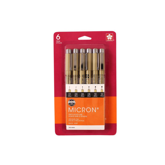 Pen - Micron set/6