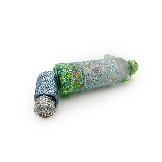 Bedazzled Inhaler and Spacer