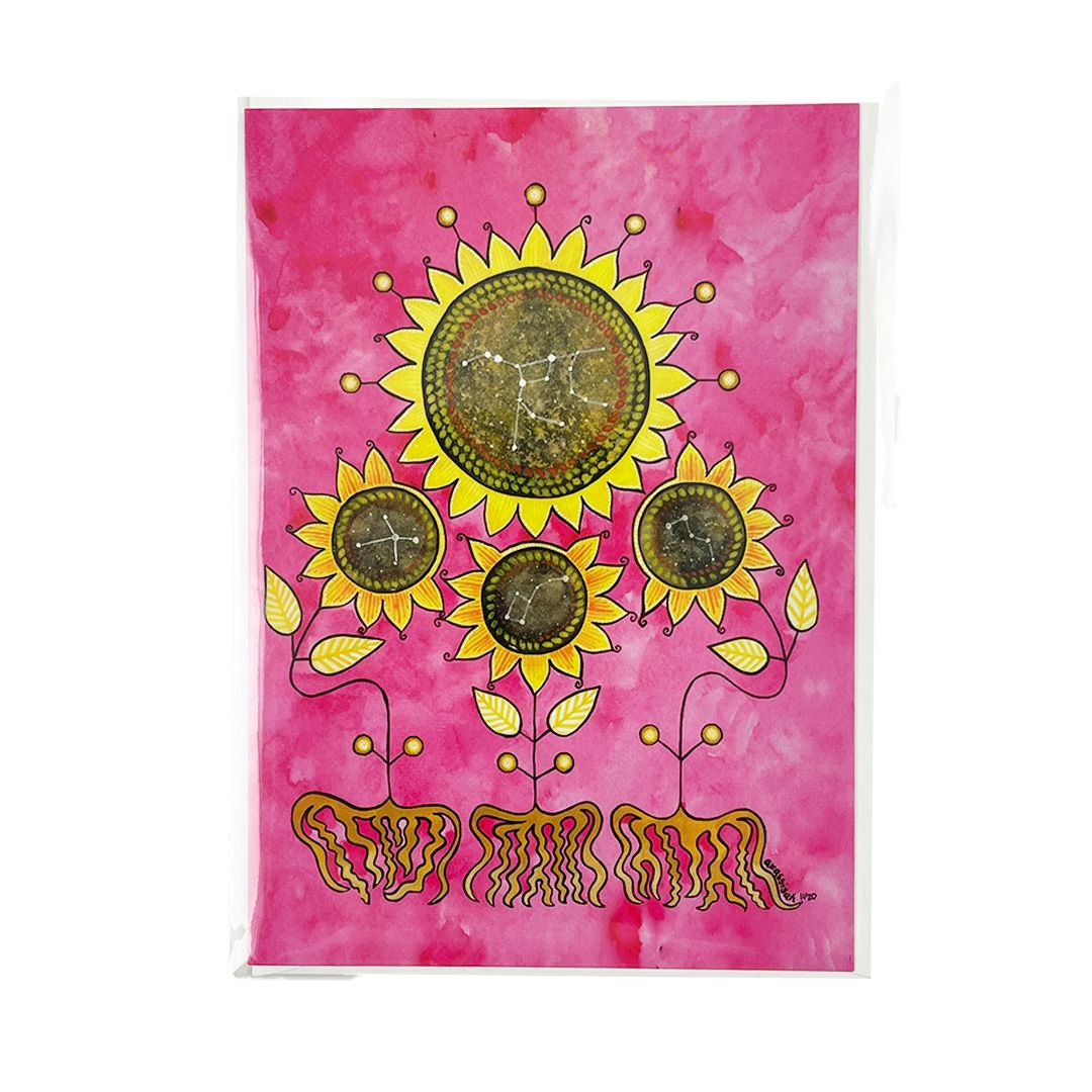 Art Card - Sunflower & Daughters