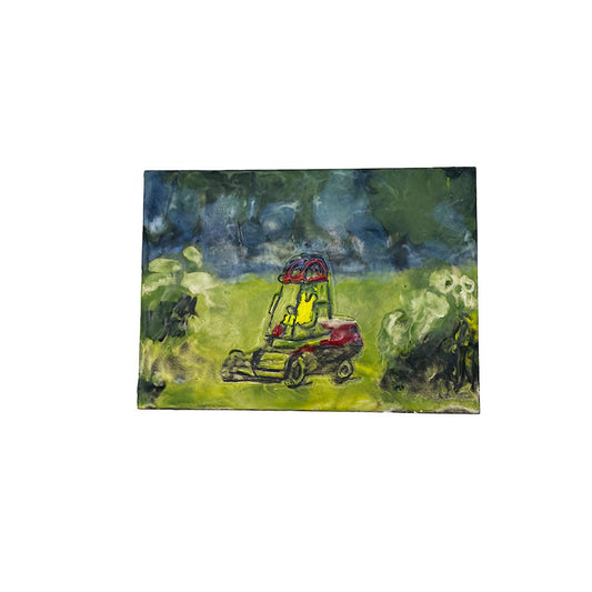 Dress Mowing the Golf Course