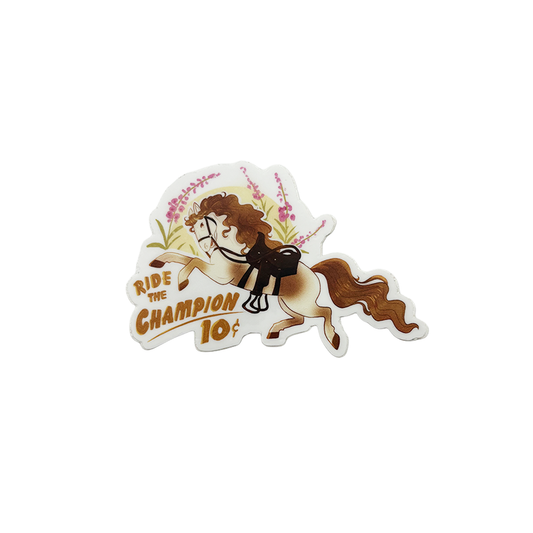 Sticker - Champion The Horse