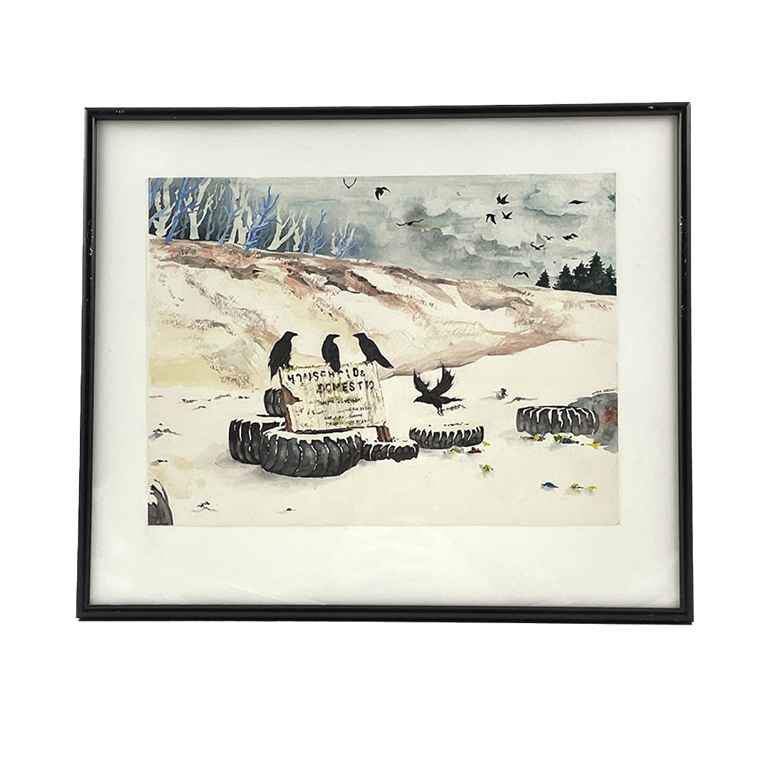 Crows at the Dump