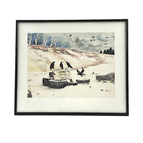 Crows at the Dump