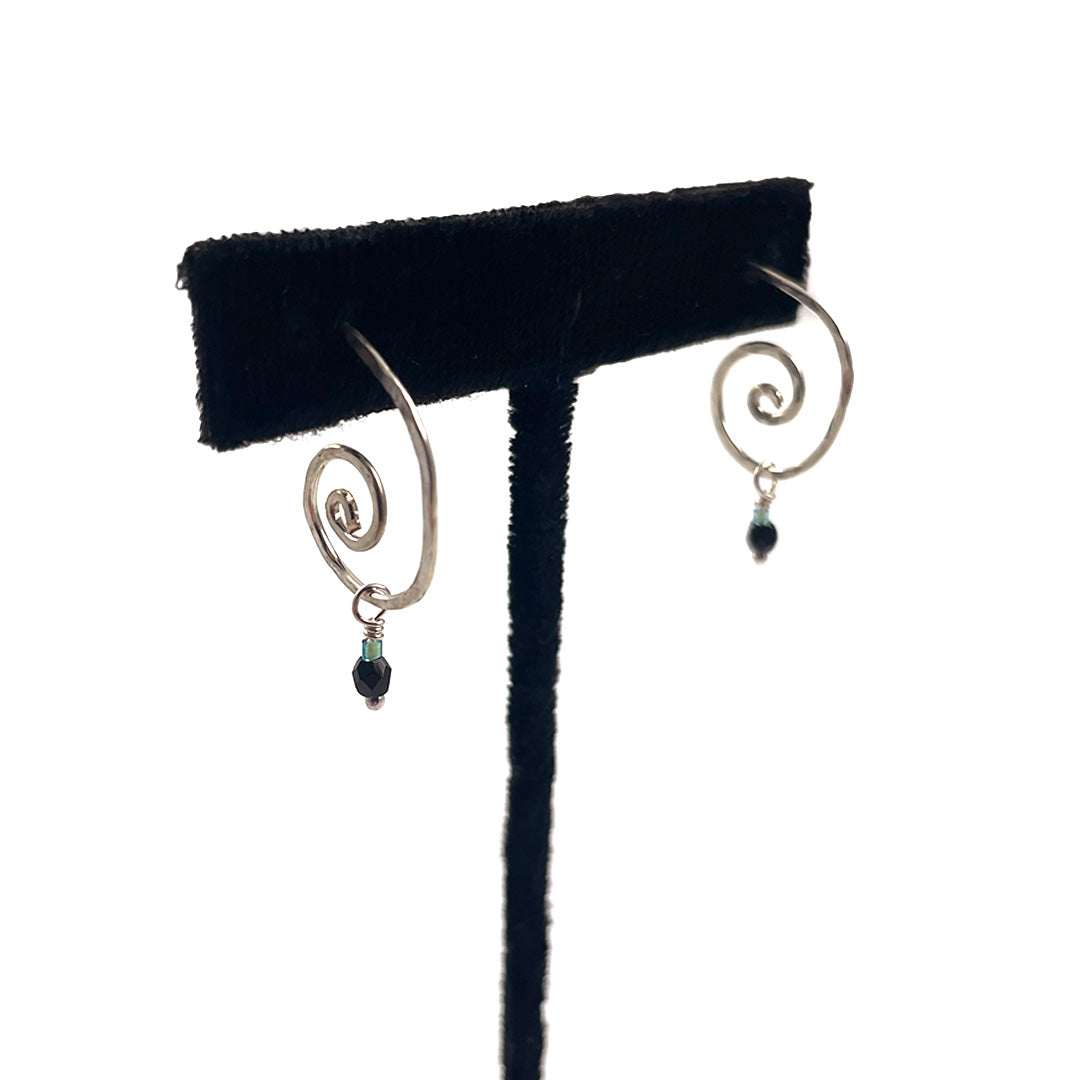 Wire Coil Earrings (Small)