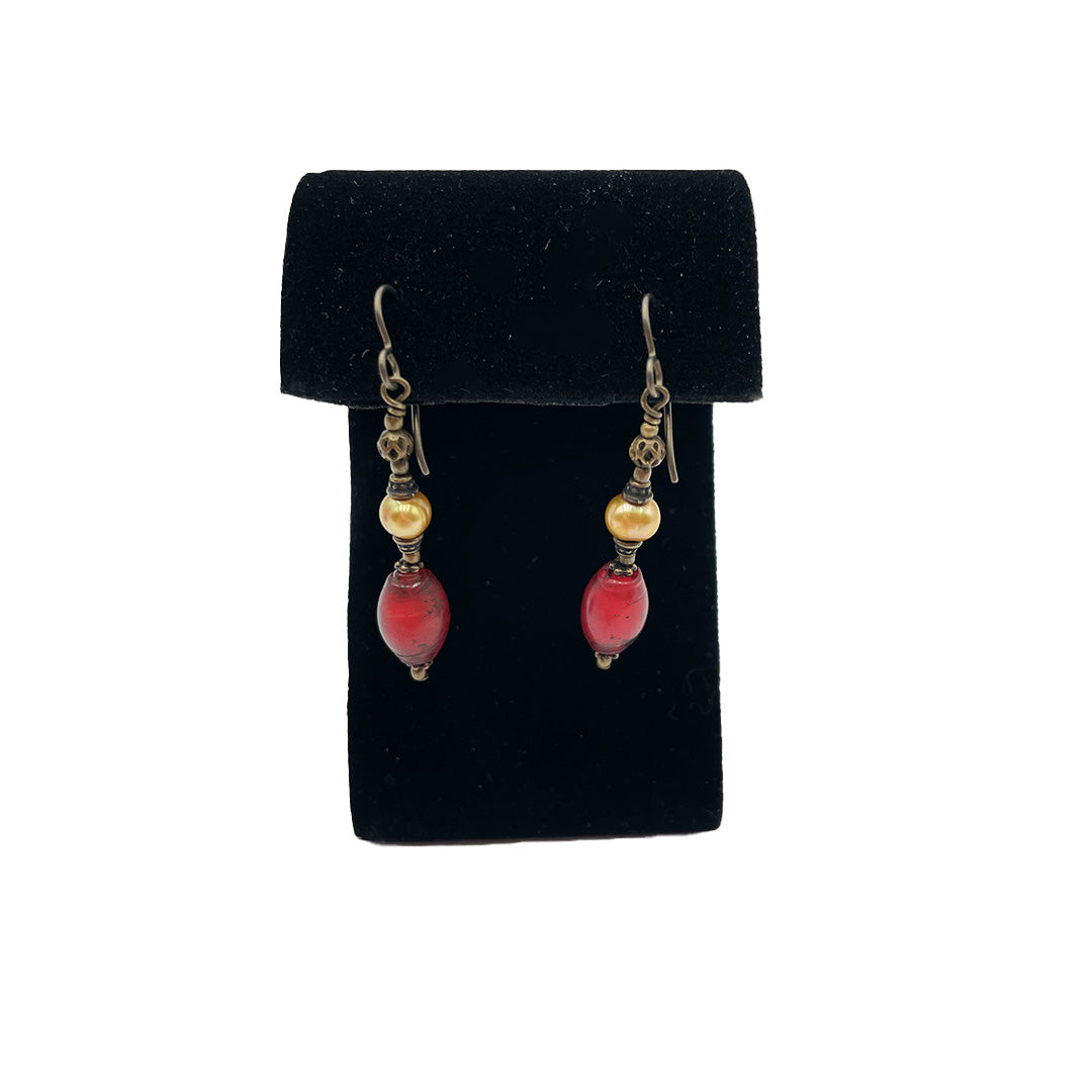 Trade Bead Earrings
