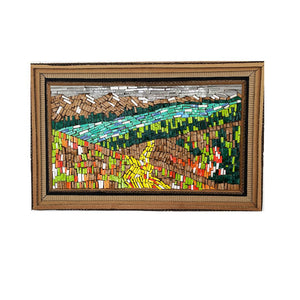 Cardboard Yukon Landscape: Kusawa Ridge