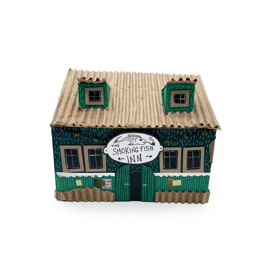 Tiny Cardboard House: The Smoking Fish Inn