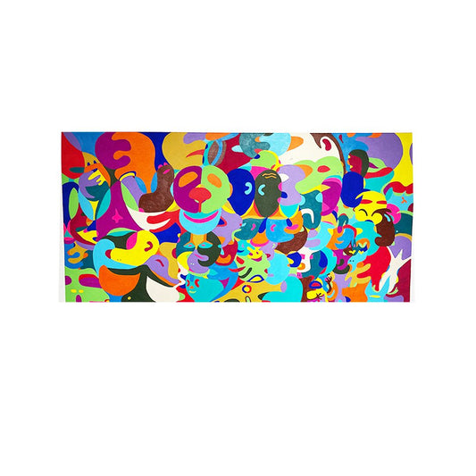 I See and Laugh with Yellow Hearts