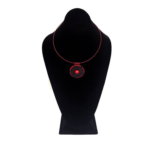 Black & Red Necklace