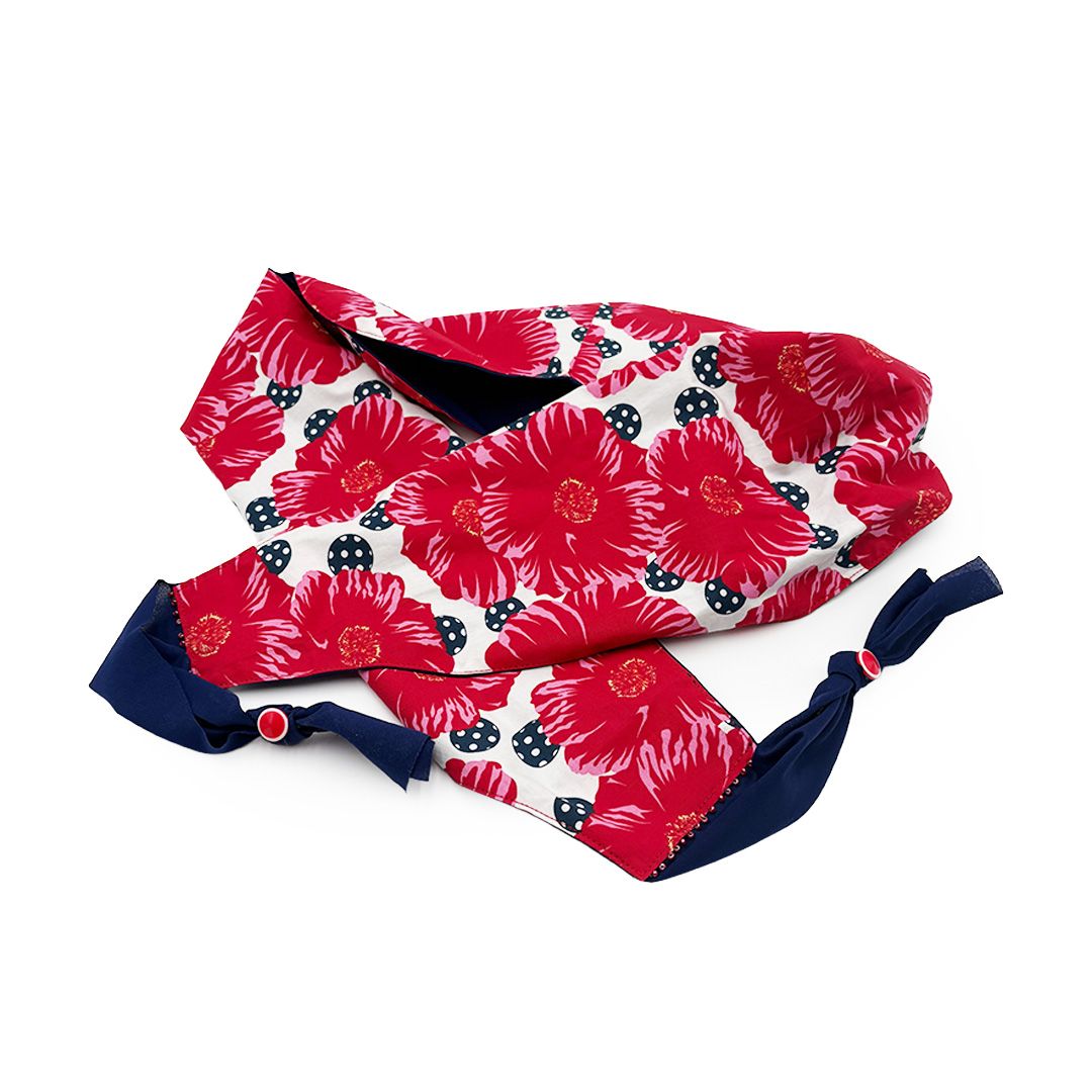 Red Flower Scarf