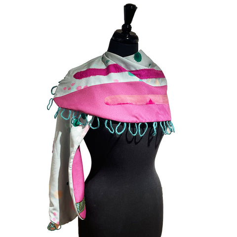 Splashes and Stripes Scarf