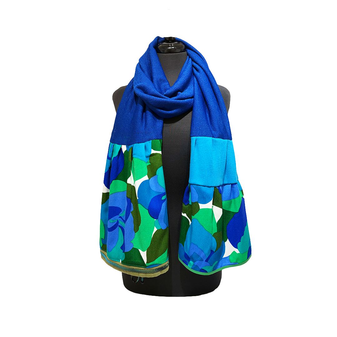 Blue Sky and Foliage Scarf