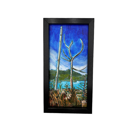 Trees Against the Sky - Porpoise Bay
