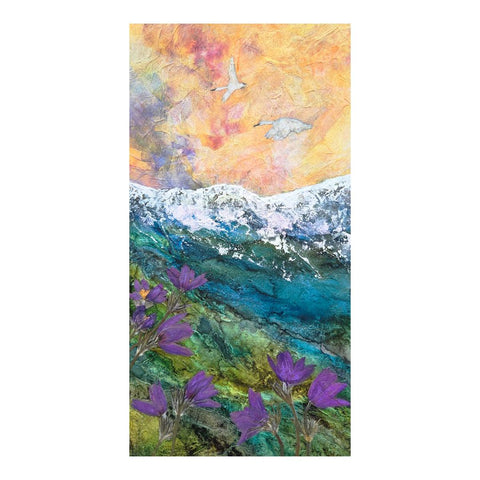 Purple Hues on the Tundra's Edge