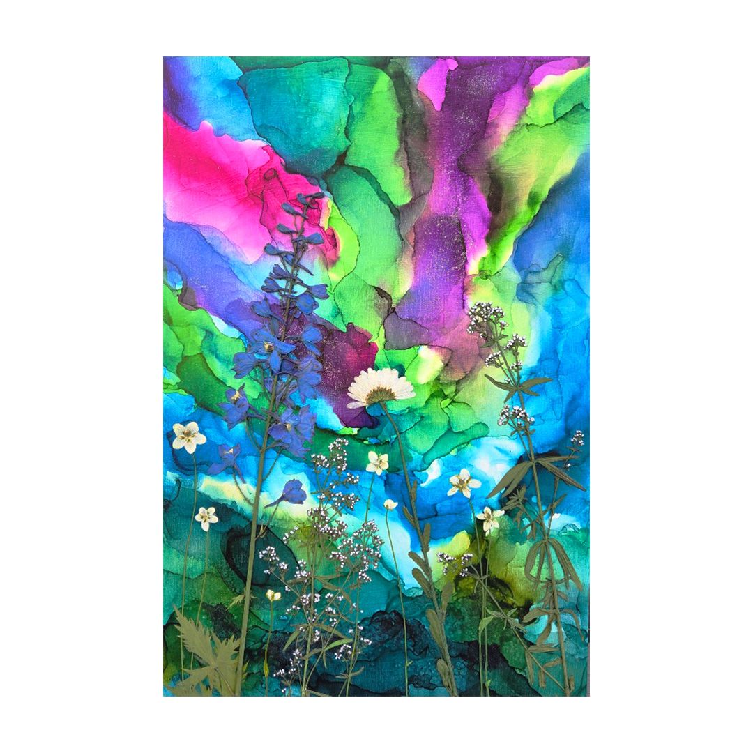 Indigo Light on Northern Flora