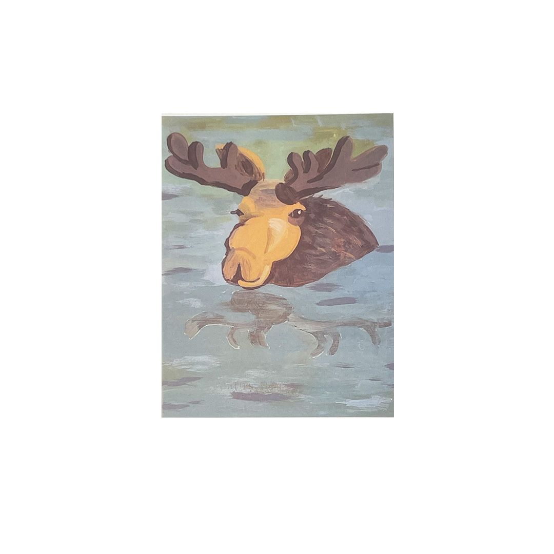 Postcard - Moose