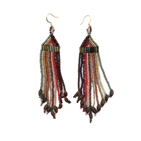 Earthy Tones with Wolf Willow Beads