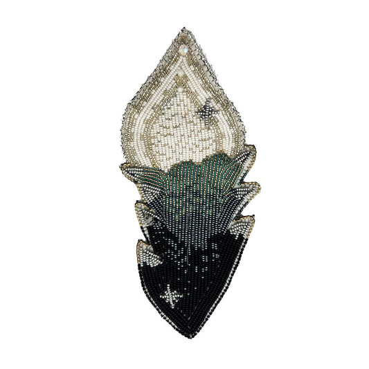 Night Fox Hair Barrette