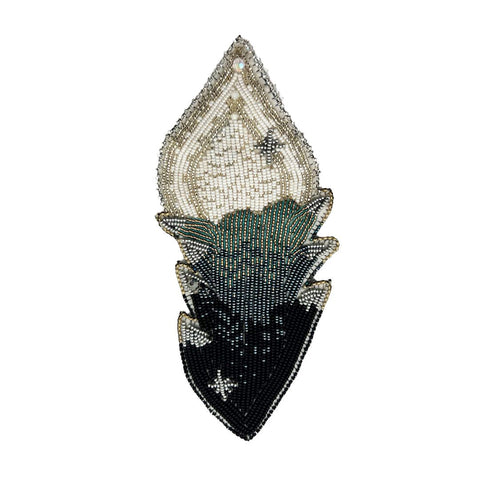 Night Fox Hair Barrette