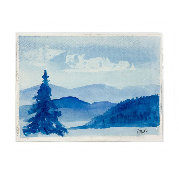 Mini Watercolour, 5"x7"