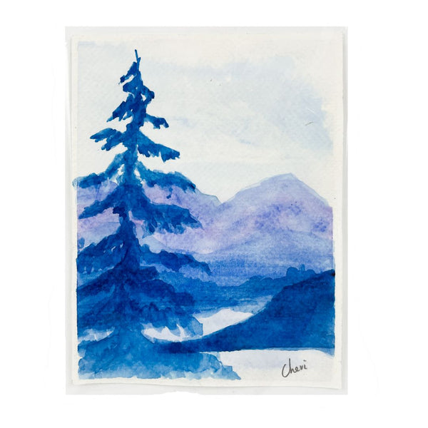 Mini Watercolour, 5"x7"