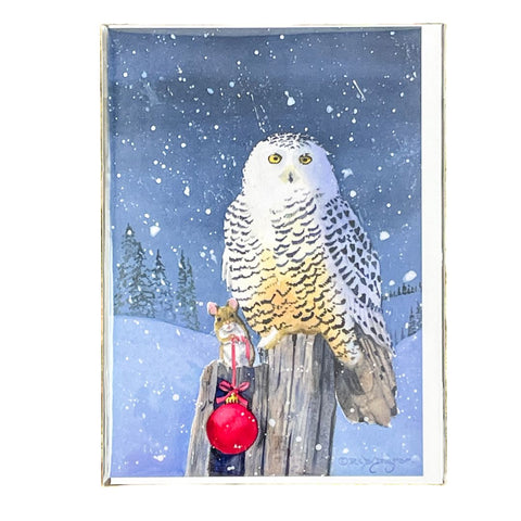 Card - Christmas with Snowy