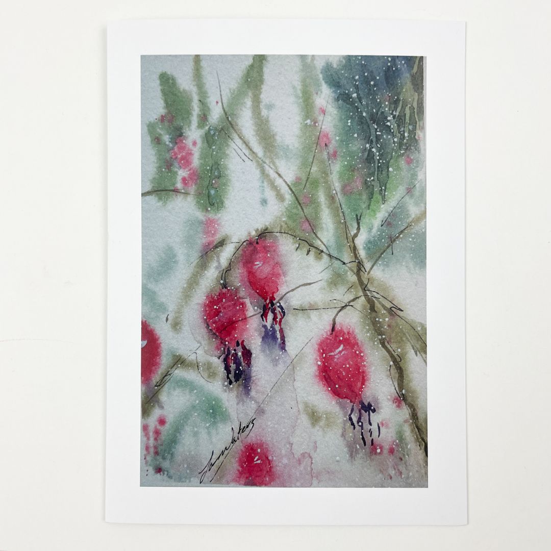 Art Card - Rosehips