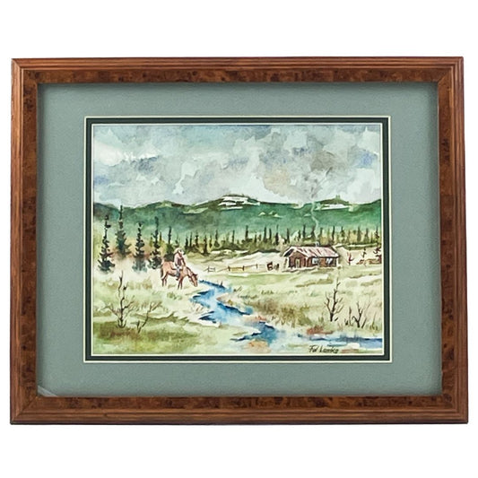 Painting - Open Range Country