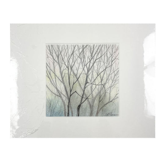 Original Drawing - Winter Sky