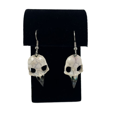 Bird Skull Danglies (Lrg Round)