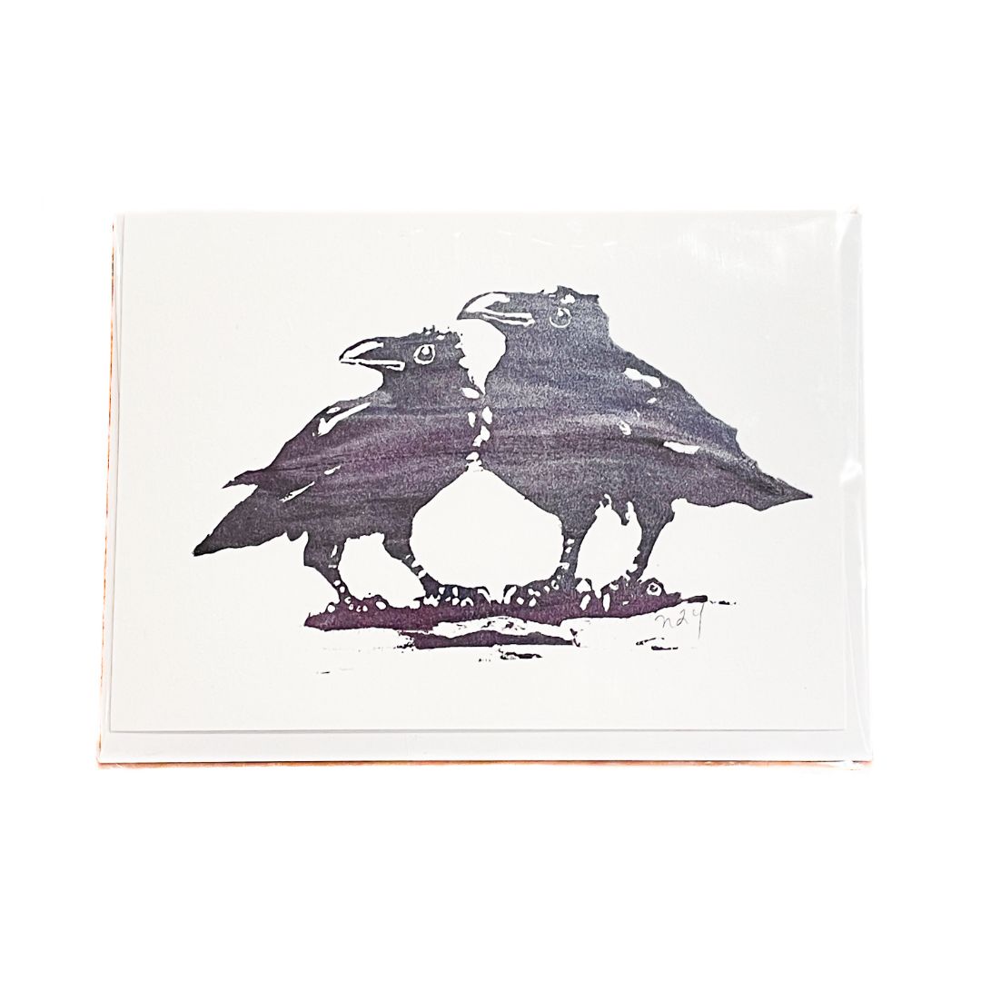 Card - Raven Pair