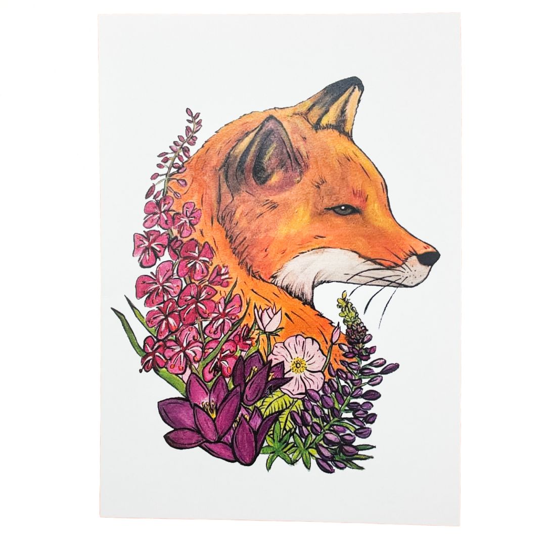 Card - Fox