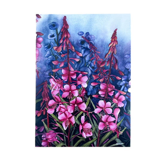 Card - Yukon Fireweed Garden