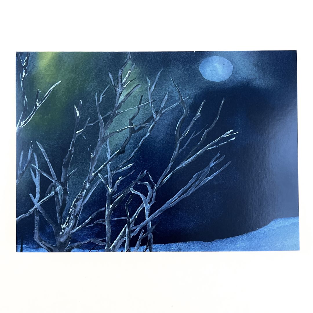 Card - Auroral Moonscape