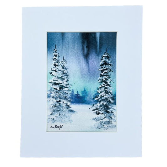 Print - Night Forest