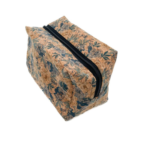 Cork Fabric Box Purse