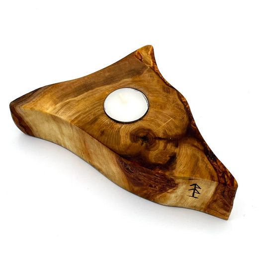 Aspen Burl Tealight Holder 3